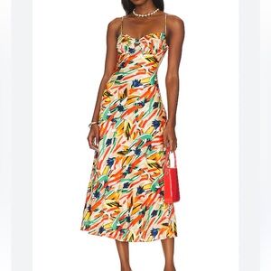 ASTR the Label Mariela Midi Dress
